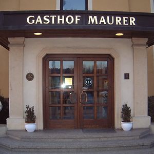 Maurer Gasthof-Vinothek 호텔 글라이스도르프 Exterior photo
