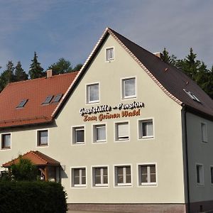 Pension Zum Grunen Wald 포이흐트방엔 Exterior photo