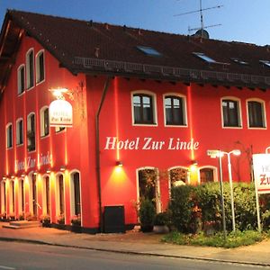 Hotel Zur Linde 호헨린덴 Exterior photo