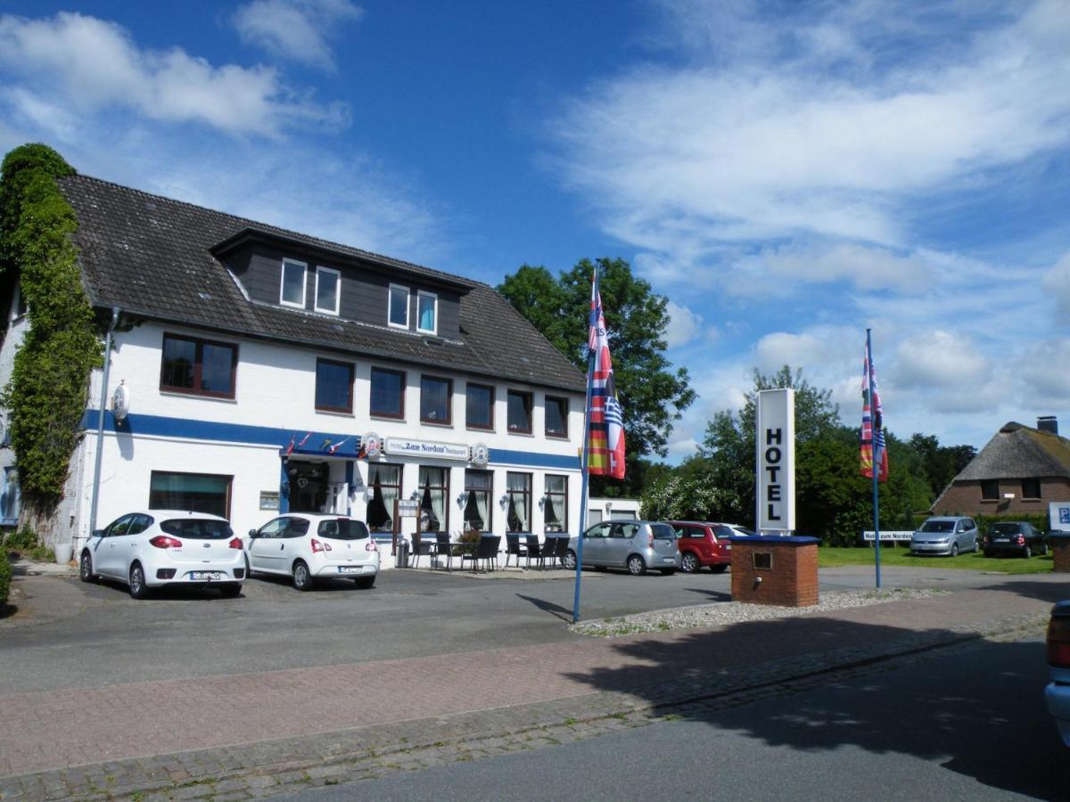 Landgasthof "Hotel Zum Norden" 자겔 외부 사진
