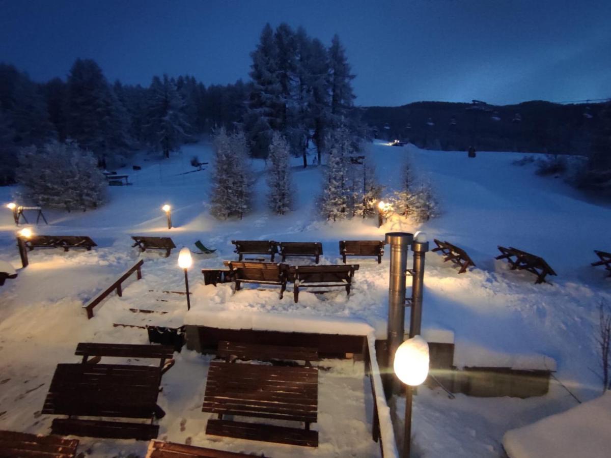 Restaurant Hotel Chalet Del Sole Oulx 외부 사진