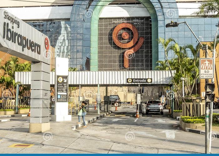 Shopping Ibirapuera Entrance of the Ibirapuera Mall Parking Lot Editorial Image ... photo