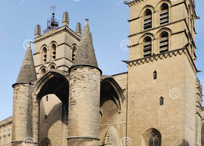 Saint-Pierre Cathedral Cathedral Saint Pierre, Montpellier Stock Photo - Image of ... photo