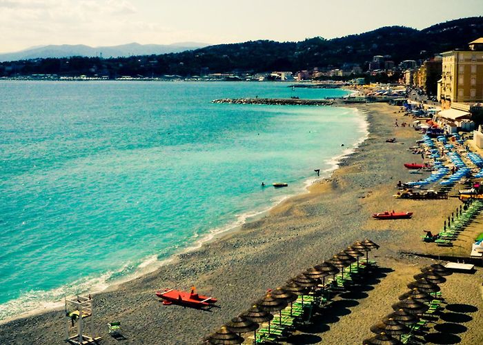 Varazze tourist's port 5 Lovely Beaches in Liguria photo