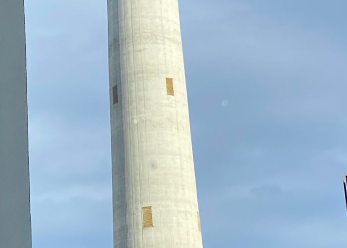 Calgary Tower What are these vent things on the Calgary tower? What is their ... photo