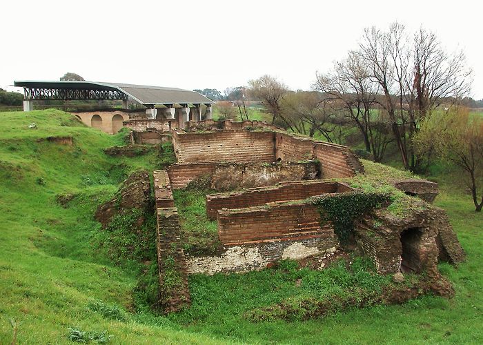 Barbara Thermae Area of Monte Giulio and the so-called "Capitaneria" - The ... photo