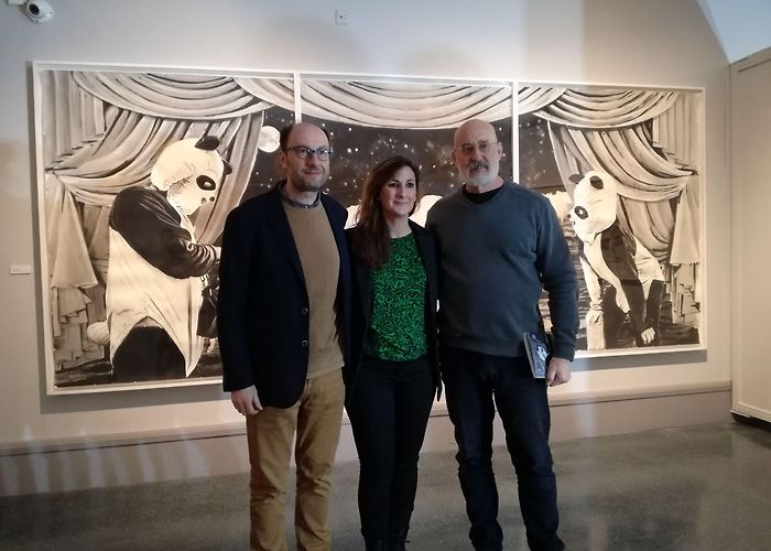 Museo de la Fundacion Gregorio Prieto Belén Mazuecos expone “El paño invisible” en el Museo Gregorio ... photo