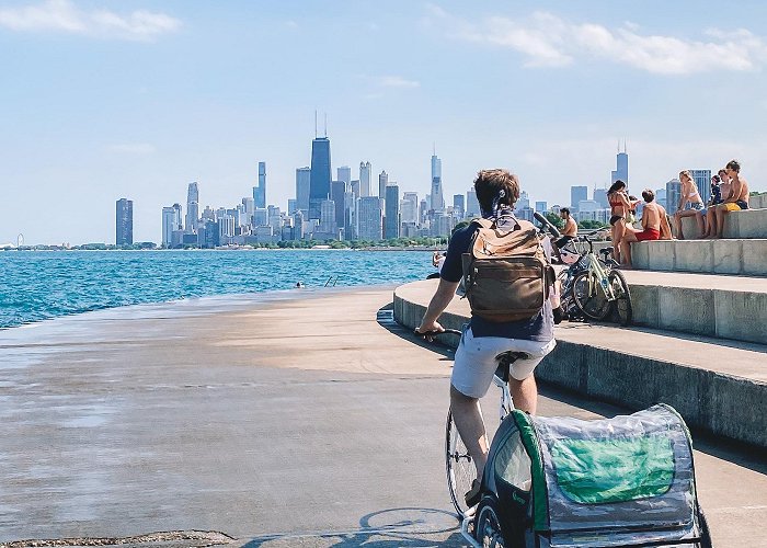 Chicago Lakefront Trail Biking the Chicago Lakefront Trail with Small Children photo