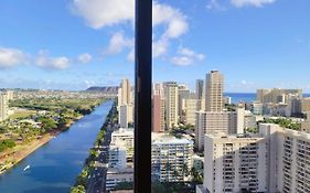 Waikiki Condo High Floor Views Beaches Convention Center 호놀룰루 Exterior photo