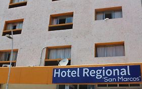 Hotel Regional San Marcos 툭스틀라 Exterior photo