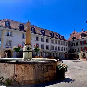 Swiss Hotel La Couronne 아방슈 Exterior photo