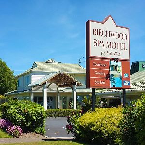 Birchwood Spa Motel 로토루아 Exterior photo
