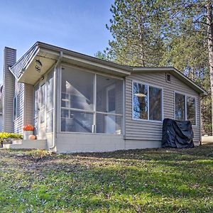 Bucks Riverfront Grayling Retreat With Fire Pit And Dock! 빌라 Exterior photo