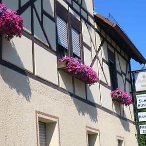 우징겐 Gasthaus Schoene Aussicht B&B Exterior photo