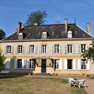 부르봉-랑시 Vintage Mansion In Saint Aubin Sur Loire With Pool 빌라 Exterior photo