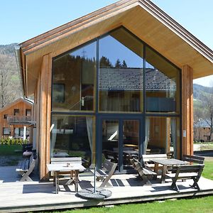 장크트 로렌첸 오프 무라우 Modern Wooden Chalet In Sankt Georgen Ob Murau With Sauna 빌라 Exterior photo