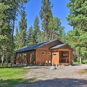 Seeley Lake Newly Built Mtn-View Cabin Walk To River! 빌라 Exterior photo