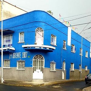 Hostal Azul Puebla Barrio El Alto 호텔 Exterior photo