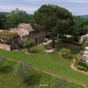 Saint-Andre-d'Olerargues Chambre Olivette Mas Bel Esperance B&B Exterior photo