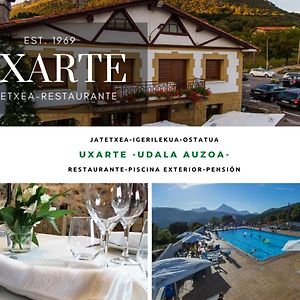 Uxarte -Alojamiento, Restaurante Y Piscinas 호텔 Arrasate/Mondragon Exterior photo