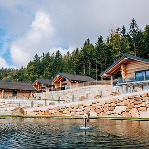 Blockhausen Luxus Chalets Oberschwarzenberg Exterior photo