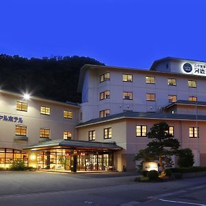 Royal Hotel Yamanaka Onsen Kajikaso 카가 Exterior photo