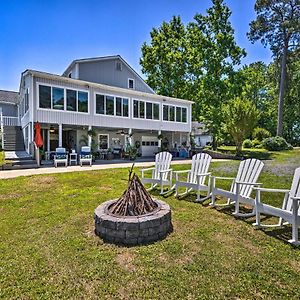 Idyllic Waterfront Home With Game Room, Shared Dock Reedville Exterior photo