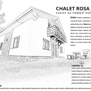 Ruzina Chalet Rosa 빌라 Exterior photo