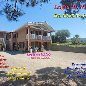 Logis De Nano 호텔 Gratens Exterior photo