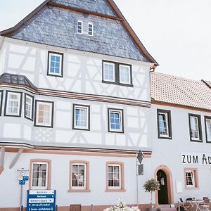 Gasthaus Zum Adler 호텔 Großwallstadt Exterior photo