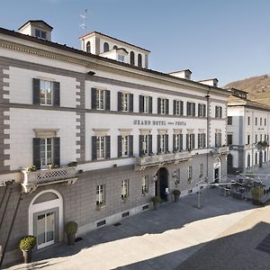 Grand Hotel Della Posta 손드리오 Exterior photo