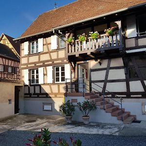 Zellwiller Les Colombages B&B Exterior photo