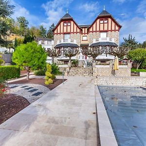 Villa Elegante A Bourre + Piscine Exterior photo