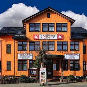 Konsum Gastehaus Quisisana - Nebenhaus Des Konsum Berghotel Oberhof 오버호프 Exterior photo