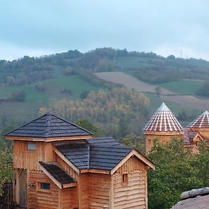 Roulottes Au Pied Du Vercors 생-장-앙-로양 Exterior photo