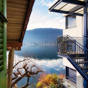 Mansarda Verde By Quokka 360 - Cosy Attic Apartment With Lake View 폰테 트레사 Exterior photo