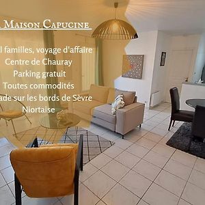 - Maison Capucine- Proche Centre D'Affaire Chauray, Jardin, Parking, Wifi Et Netflix, Ideal Voyage D'Affaire, Familles, Ou Simple Escapade 빌라 Exterior photo