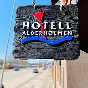 Hotell Alderholmen 가블레 Exterior photo