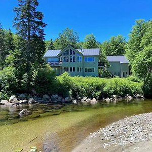 Re90 Rare Riverfront Family Retreat - Private Slopeside Home With Ac, Fast Wifi, And Views 브레튼 우즈 Exterior photo