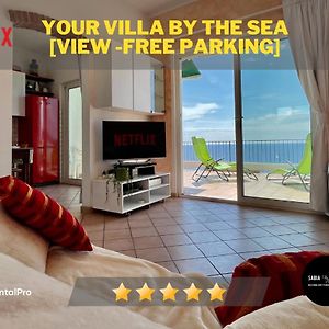 La Tua Villa Sul Mare Vista Aperta - Free Parking - Wifi 보르지오 베레찌 Exterior photo