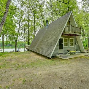 Fountain Long Lake Cabin With Kayaks, Private Beach And Dock! 빌라 Exterior photo