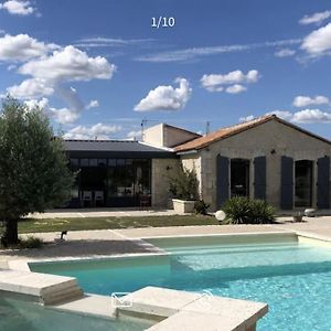 바르베치오이크스 Demeure Charentaise Standing - Grande Piscine - Jacuzzi Balneo - Pool House 빌라 Exterior photo