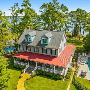 Woolford Saddle Beach Chesapeake Waterfront Estate W/Pool, Private Beach 빌라 Exterior photo