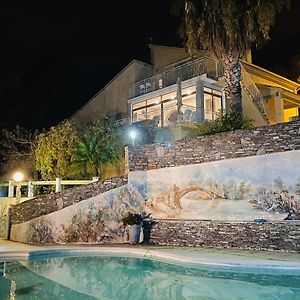 Dolce Notte, L'Ideal Pour Des Vacances A Bastia - Appartement Avec Vue Panoramique Et Piscine Sur Les Hauteurs Exterior photo