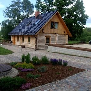 Vilks Un Briedis Holiday Home & Wellness Area 스밀테네 Exterior photo