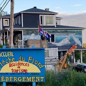 Saint-Fulgence Sejour, Fleche Du Fjord, Vue Saguenay, Mont Valin 아파트 호텔 Exterior photo