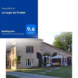 Moncrabeau Le Logis Du Pradet B&B Exterior photo