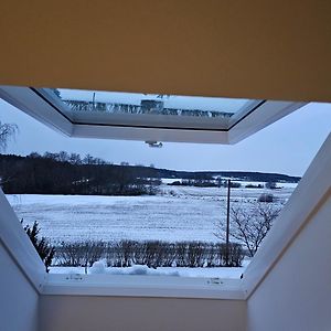 Attic Floor With Views Over Fields And Sea 지그투나 Exterior photo