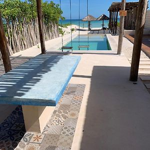 Telchac Villa De 3 Pisos Con Club Playa 텔차크 푸에르토 Exterior photo