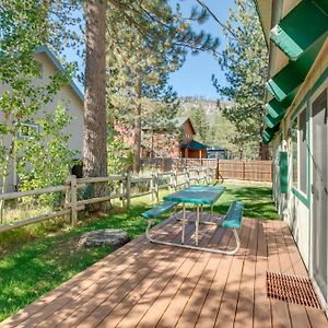 Rustic Lake Tahoe Cabin With Pool Table And Deck! 사우스 레이크 타호 Exterior photo